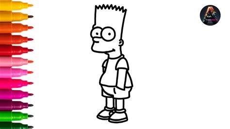 Learn How To Draw Bart Simpson Youtube