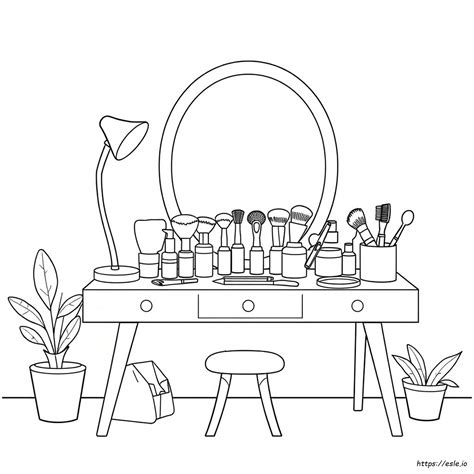 Trucchi Da Colorare E Stampare - 100+ Trucco Disegni da Colorare - Schede da Stampare Gratis | ESLE