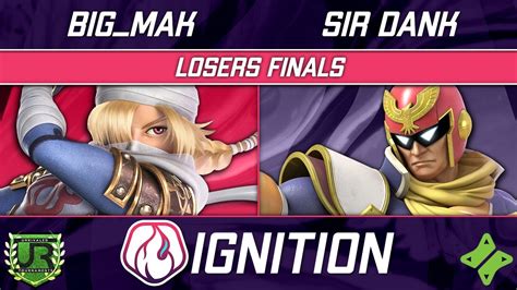 Big Mak Sheik Vs Sir Dank Captain Falcon Ignition 321 LOSERS