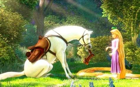 Download Tangled Rapunzel And Maximus Wallpaper