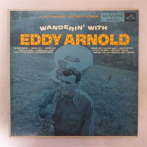 13056694 Usorilong Playラベル深溝mono Eddy Arnold Wanderin With Eddy