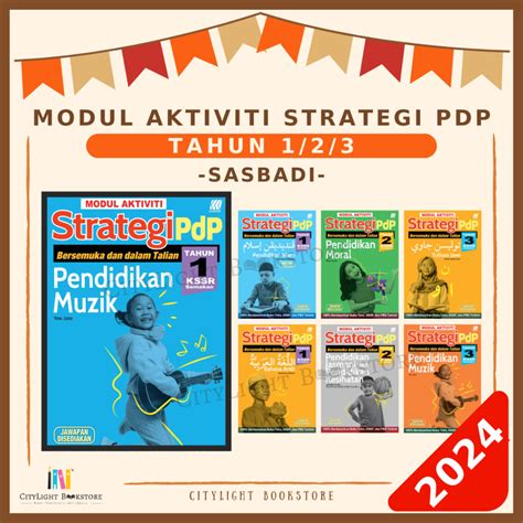 CITYLIGHT Buku Latihan 2024 Modul Aktiviti Strategi Pdp KSSR Semakan