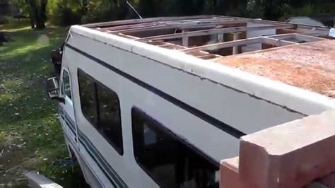 Rv Rubber Roof Complete Teardown And Replacement Youtube