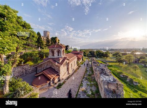 Belgrade fortress and Kalemegdan park, Belgrade Serbia Stock Photo - Alamy