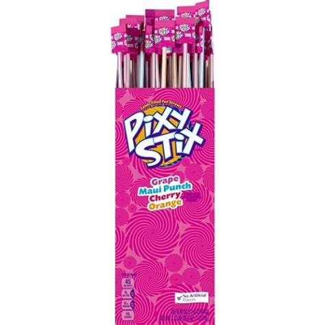 Pixie Sticks Giant 85 Count Straws Willy Wonka Candy