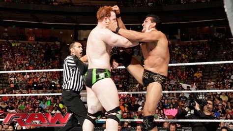 Sheamus Vs Alberto Del Rio Raw July 22 2013 Youtube