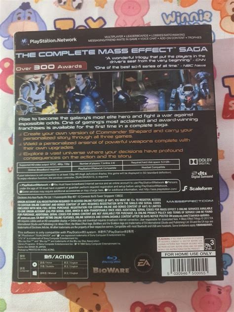 Mass Effect Trilogy Ps3 Game Video Gaming Video Games Playstation On Carousell