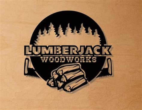 Lumberjack Svg Dxf Files Laser Cut File Lumberjack Wood Wooden