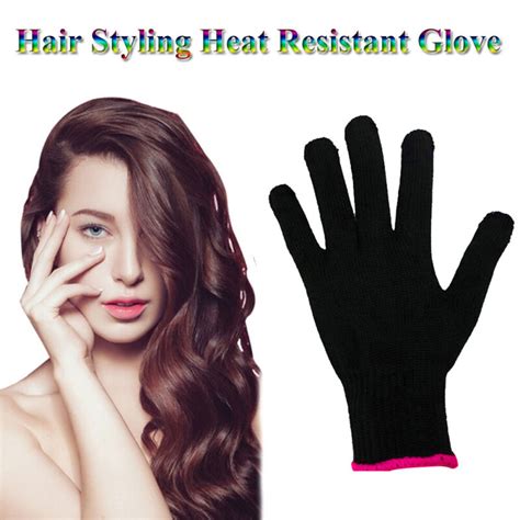 Heat Resistant Glove Hair Curls Hand Skin Care Protector Gloves Styling Tools Ebay