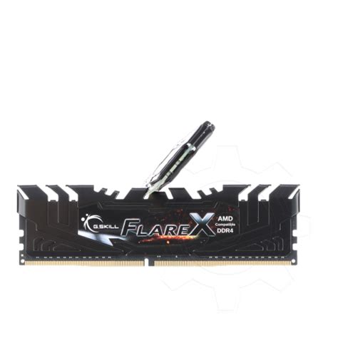 16GB G Skill Flare X für AMD schwarz DDR4 3200 DIMM CL14 Dual Kit