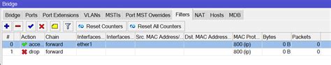 MikroTik Firewall Bridge Filter How To Use It NetworkTik