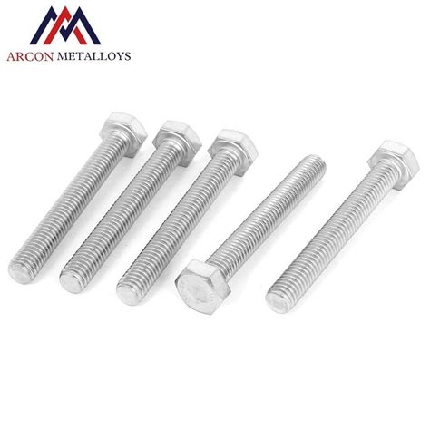 Hexagonal Stainless Steel Bolt For Construction Material Grade Ss