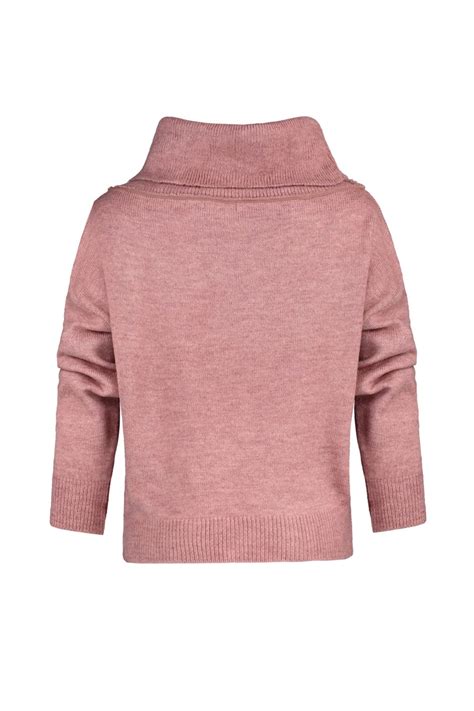 Trendyol Collection Dried Rose Soft Textured Carmen Collar Knitwear