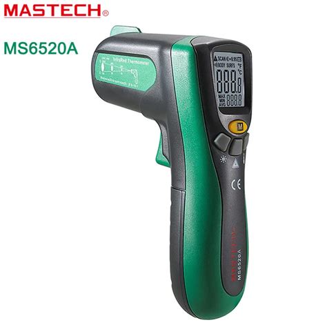 New Mastech Ms A Digital Temperature Meter Tester Laser