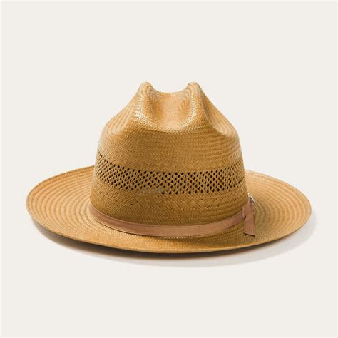 Open Road Vented Straw Cowboy Hat | Stetson