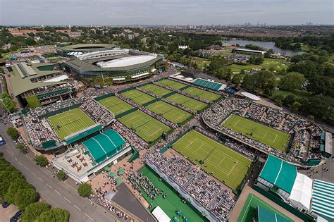 Wimbledon From Eighty Metres Up The Championships Wimbledon