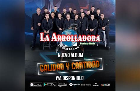 LA ARROLLADORA BANDA EL LIMÓN presenta su nuevo álbum Calidad y