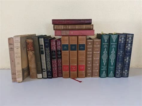 Livre Ancien Lot De Livres Anciens M Vintage D Coration Belle