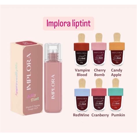 Jual Implora Cheek And Lip Tint Implora Jelly Tint Shopee Indonesia