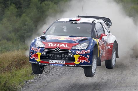 Rally Wrc In The Air The Front Sebastien Loeb Flies Ds K