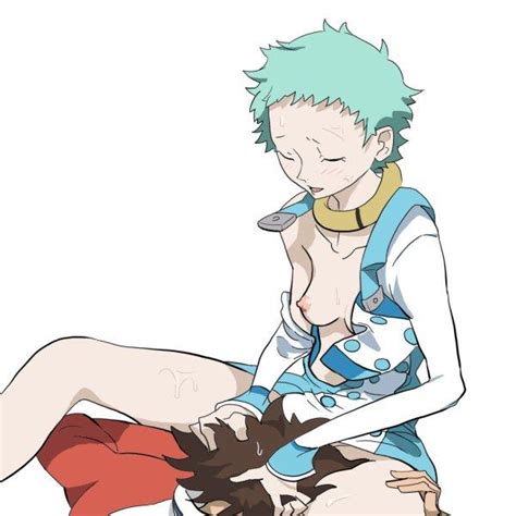 Rule 34 1boy 1girls Blush Bondage Breasts Clothed Sex Cunnilingus Eureka Eureka 7 Eureka Seven