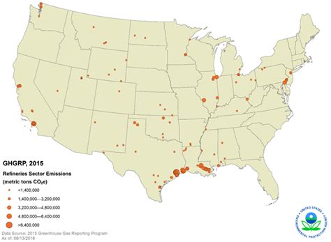 Ghgrp Refineries Greenhouse Gas Reporting Program Ghgrp Us Epa