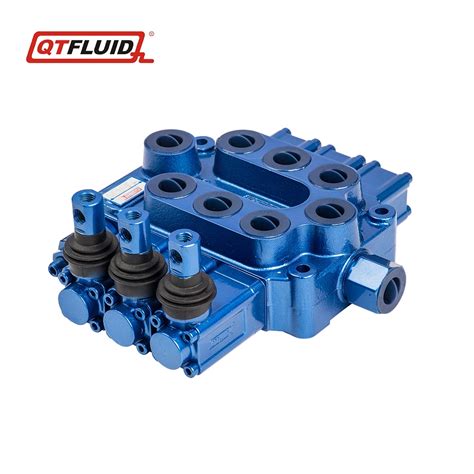 Manual Operated Hydraulic Monoblock Directional Valve Control Valves