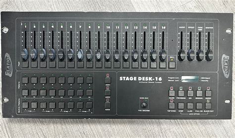 Elation STAGE DESK 16 16 Channel DMX Dimming Console Reverb