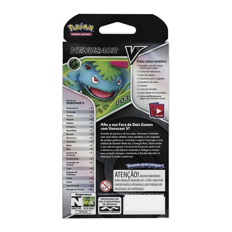 Pokémon Tcg Venusaur V Battle Deck Pokémon Center Official Site