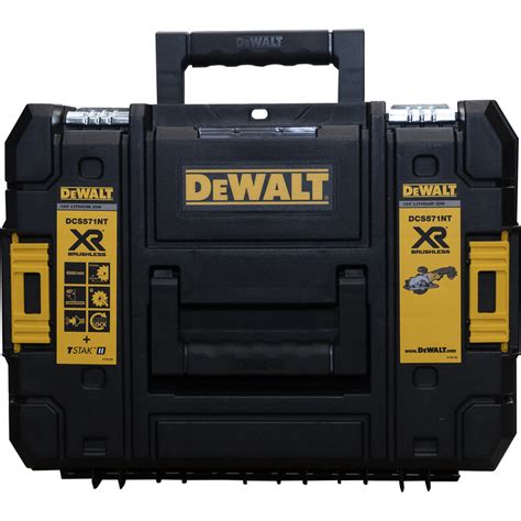 DeWALT DCS571NT XJ Accu Cirkelzaag Machine Body 18V Li Ion 115mm