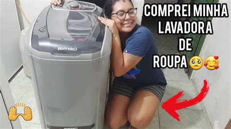 MAIS UMA CONQUISTA COMPREI UMA LAVADORA TANQUINHO COLORMAQ 10KG