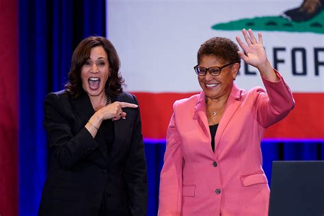 Harris Rallies California Democrats To Vote For Karen Bass In Los