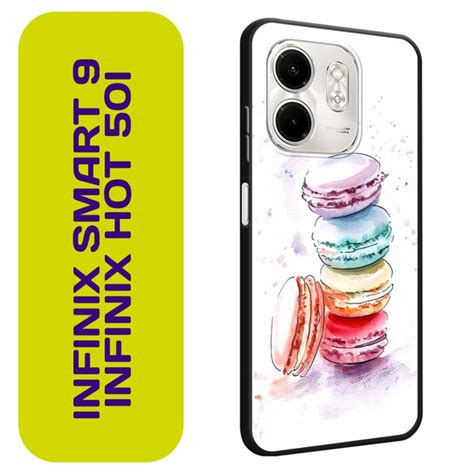 Матовый силиконовый чехол на Infinix Smart 9 Hot 50i Инфиникс Смарт 9 Хот 50i Пирамидка