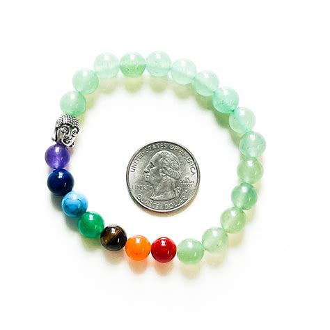 Chakra Green Aventurine Bracelet - To Awaken and Align your Chakras