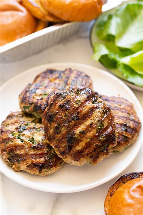 Spinach Feta Turkey Burgers Ifoodreal