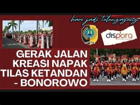 Live Gerak Jalan Kreasi Napak Tilas Hari Jadi Kota Tulungagung