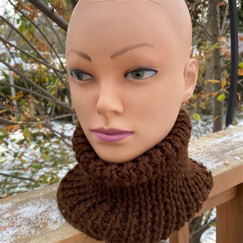 Hand Knit Neck Warmer Etsy