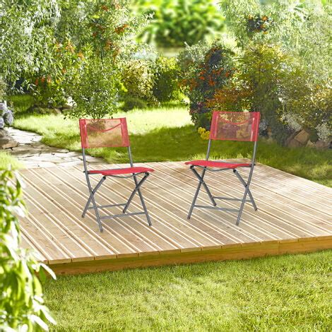 Relaxdays Gartenstuhl Er Set Klappstuhl F R Garten Balkon Terrasse