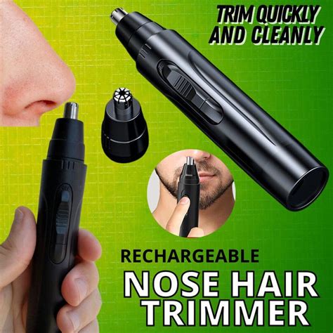 Electric Nose Ear Hair Trimmer Eyebrow Shaver Nose Hair Clipper Groomer