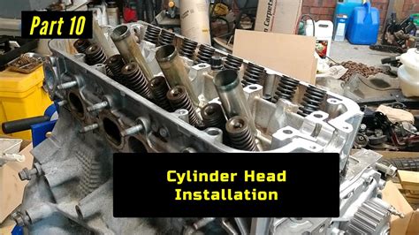 F23 Honda Accord Engine Rebuild Part 10 Cylinder Head Installation