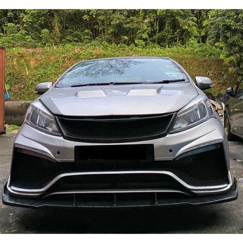 Perodua Myvi 2018 2019 Amg Series Bodykit Front Bumper Mk7 Rear