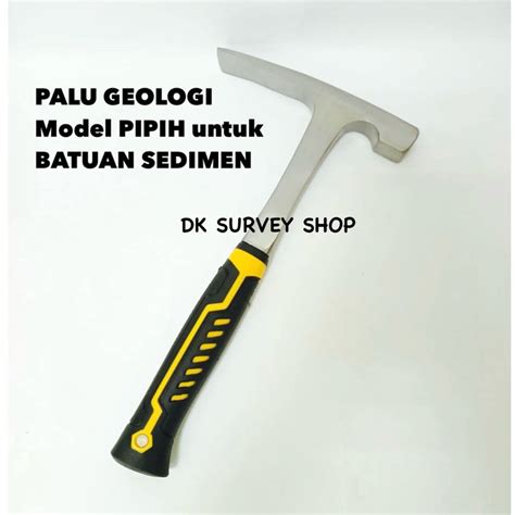 Jual AW15 PALU GEOLOGI PIPIH untuk BATUAN SEDIMEN / GEOLOGY HAMMER ...
