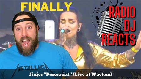 I FINALLY DID IT Jinjer Perennial Live At Wacken REACTION YouTube