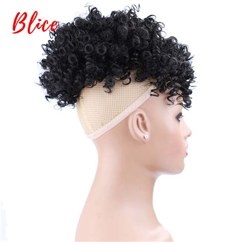 Blice Korte Synthetische Afro Kinky Krullend Paard Grandado