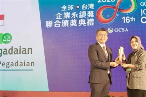 Pegadaian Raih Penghargaan Global Corporate Sustainability Awards Gcsa