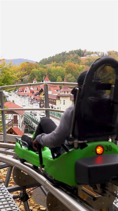 Take a ride on the Georgia Mountain Roller Coaster in Helen, Georgia. 🎢 | Georgia vacation ...