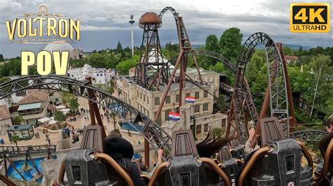 Voltron Pov Back Row K Fps Europa Park Mack Stryker Coaster