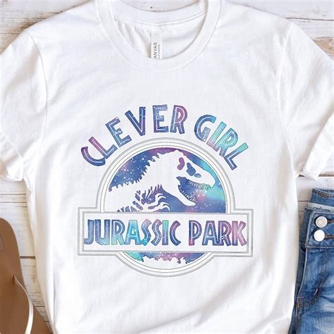 Jurassic Park Clever Girl Shirt Etsy