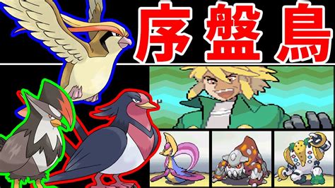 序盤鳥ポケモンで金クロツグを撃破できるのか！？【ゆっくり実況】【ポケモンpt】 Youtube