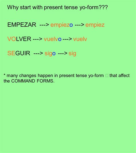 Commands Giving Directions When Giving Directions One Speaks